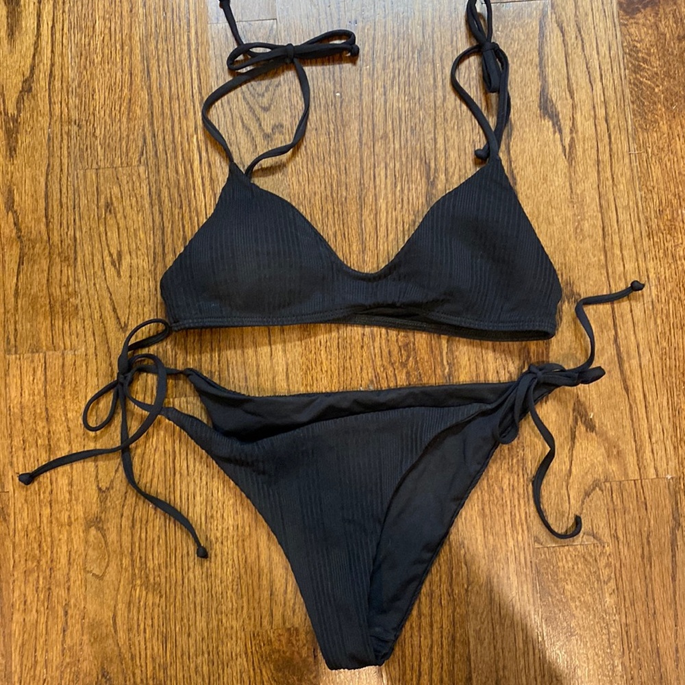 L Space Black Bikini